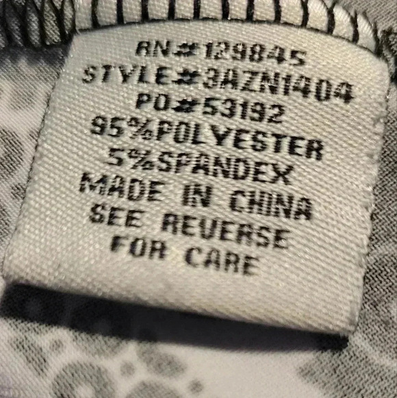 Black and white Kimono style dress, size small - Picture 3 of 4